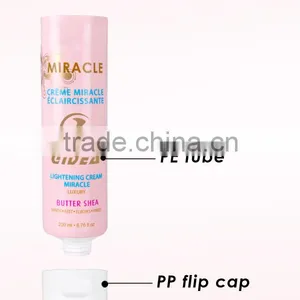 200g Pink Cosmetic Tube With Flip Top Cap thumbnail-2