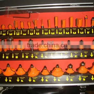 TC-035B High Quality Hand Machine Tool Parts 35PCS TCT Router Bit Set For Wood Cutting thumbnail-4