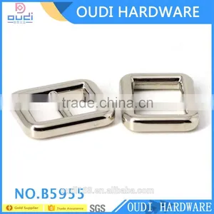 Free Nickel Tri-glide Slide Metal Adjustable Buckles For BackPack thumbnail-1