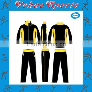 Custom Sublimation Track Suit Wholesale Polyester Tracksuit thumbnail-5