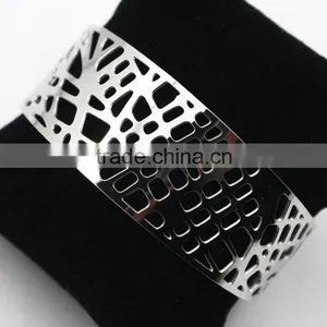 2016 Fashion Cuff Stainless Steel Bangles Bracelets For Children And Teenage thumbnail-1