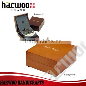 Fancy Leather CD Box With Plastic Tray thumbnail-2