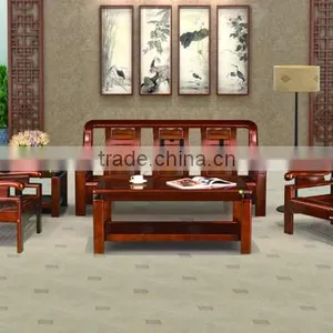 Solid Wooden Sofa thumbnail-2