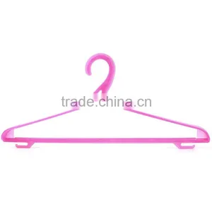 Pink Pant Hanger,plastic Clothes Hanger With Hook thumbnail-1