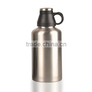 Everich 0.9 Litre 304 S/s D/w Insulated Beer Growler thumbnail-1
