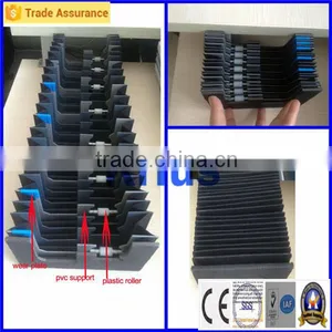 China Flexible Cnc Machine Accessary Dusty Cover Molded Bellows thumbnail-2