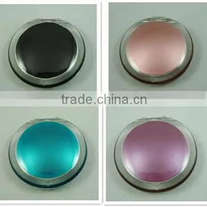 Round Translucent Acrylic Cosmetic Mirror / Makeup Mirror /pocket Mirror thumbnail-1