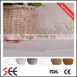 1.56 Photo Gray Color Brown Optical Lenses Single Vision thumbnail-1