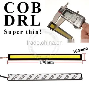 New High Power 2x 17cm Waterproof LED DRL Daytime Running Light COB Car LED DRL thumbnail-1