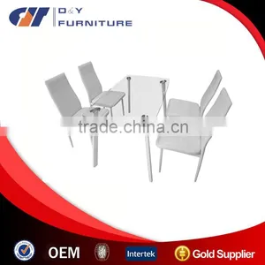 Hot Sale Dining Room Furniture Set 1 Table With 4 Chairs thumbnail-1
