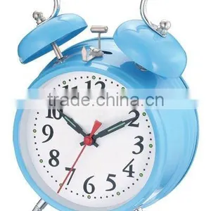 4.5 Inch Metal Case Mechanical Alarm Clock Movement, Desktop Clock thumbnail-3