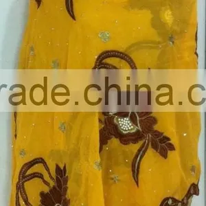 CSF0239-1 High Quality Muslim Scarf,Embroidered Scarves,shawls,wrap,pashmina thumbnail-1