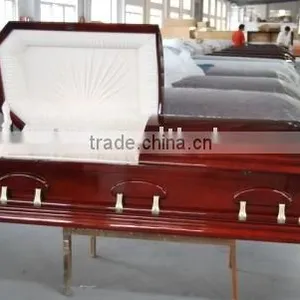 American Style Wooden Casket thumbnail-1
