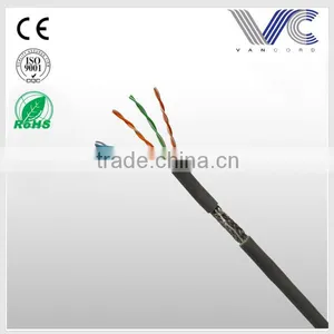 Frankever AL-MG Braided Grey SFTP CAT5E Lan Cable thumbnail-1