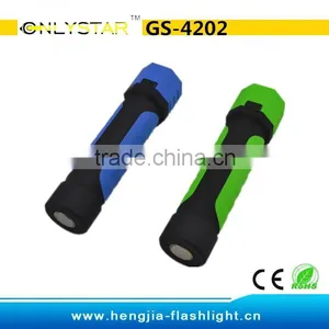 GS-4202 Plastic Signal Magnet Color Changing Led Flashlight With Hook thumbnail-1