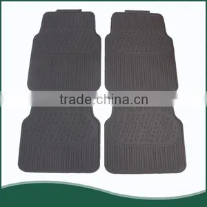 Universal Fit Full Set Ridged Heavy Duty Rubber Floor Mat thumbnail-3