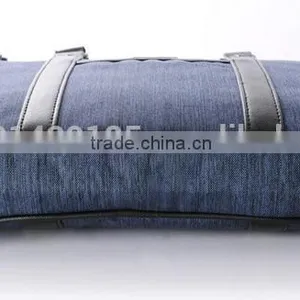 Oxford Cross Body Laptop Messenger Shoulder Bag Washed Canvas Men Handbag thumbnail-5