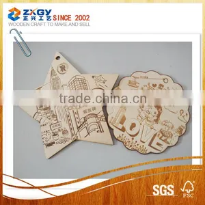 Bamboo Wooden Hang Tag thumbnail-1