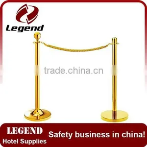 Hotel Stainless Railing Stand Crowd Control Rope Queue Barrier thumbnail-4