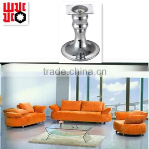 Big Base Vase Shape Iron Sofa Leg High 135mm A-257 thumbnail-1