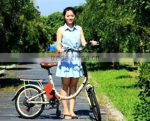 Mini,Beautiful Girl Buy New Self Balancing Folding Frame Electric Bike thumbnail-4