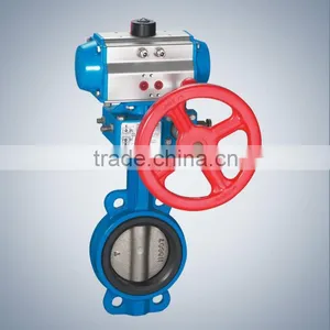 Pneumatic Butterfly Valve With Actuator thumbnail-1