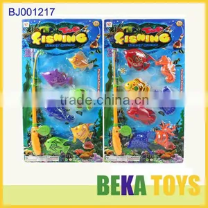 Hot Children Toys Happy Kids Small Animal Plastic Toy Fishing Game Toy Children Magentic Fishing Baby Toys thumbnail-6