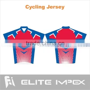 100% Polyester Cycling Jersey thumbnail-1