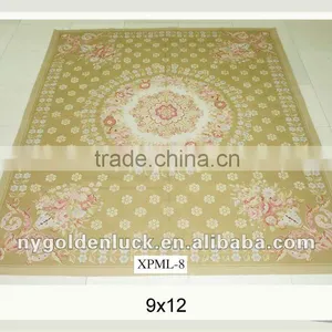 9x12 Chinese Hand Knotted Hotel Decorative Rugs for Sale thumbnail-1