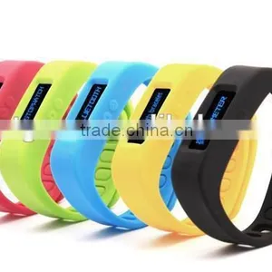 Bluetooth Smart Wrist Bracelet Watch Phone for Android Black thumbnail-1
