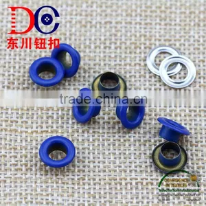 Colored Color and Nickel-Free Feature Brass Metal Shoe Eyelets thumbnail-6