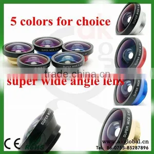 High Quality Universal Clip-on 0.4x Super Wide Angle Mobile Phone Lens Camera Kit Lente Para Celular for IPhone Samsung HTC thumbnail-6
