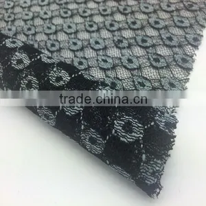 New Product Nylon Polyester Knitted Cord Lace Fabric Lace for Dress thumbnail-1