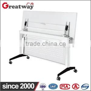 Training Room Used Metal Folding Desk Leg thumbnail-1