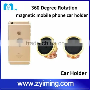Zyiming Car Holder Factory Hot Sell Universal 360 Degree Rotation Magnetic Mobile Phone Car Holder for Smartphone thumbnail-6