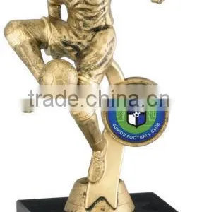 Cheap Metal Brass World Cup Sports Football Gold Plated Trophy/soccer Ball Trophy thumbnail-4