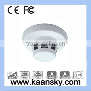 700TVL Effio Covert Smoke Detector Camera Pinhole Mini Camera thumbnail-1