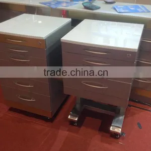 Stainless Steel Dental Trolley With 3 Drawers thumbnail-5