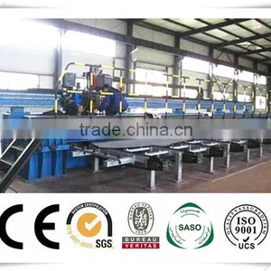 Steel Plate Butt Joint Long Seam Welding Machine , Automatic Flat Butt Welding Machine thumbnail-1