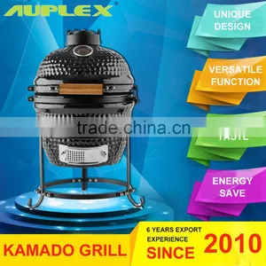 Ceramic Shell BBQ Mini Terracotta Charcoal Grill thumbnail-4
