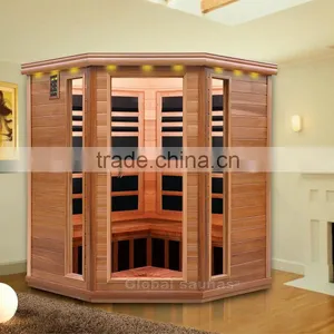 Sauna Cabin With Door Models Wood With Glass thumbnail-1