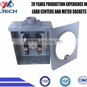 GTFB 100A 4JAW TERMINAL Square METER BASE SOCKETS With Hub thumbnail-1