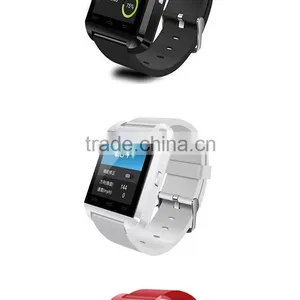 Multi-language U8 Bluetooth Smart Wrist Watch Phone Mate For Android IOS Iphone 6 /6s Samsung LG Huawei XIAOMI Lenovo Phone thumbnail-4