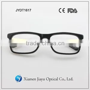 Acetate Rim Gloden Metal Temple Optical Frames thumbnail-2