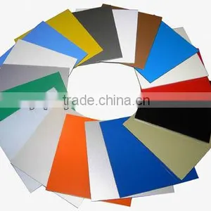 Plastic Film Color Coated Aluminium Sheet thumbnail-1