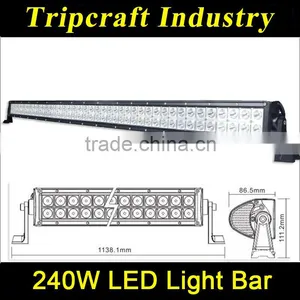 41.5' Bulb 240W 16800lm Led Work Light 12v Rally Led Driving Light Bar LED WORK LIGHT BAR Jeep Wrangler thumbnail-1