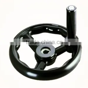 China Factory Manufacture Nodular Iron & Grey Iron Casting Hand Wheels,iron Cast Hand Wheel,lathe Parts Hand Wheel thumbnail-3