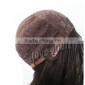 Hot Sales Factory Price 100% European Human Virgin Hair Jewish Wig thumbnail-1