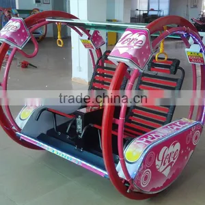Jamma Remote Control Children Happy Car Arcade Gamble Machine With Led Light Tow Player Kiddie Ride thumbnail-6