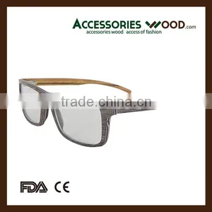 Quality Colorful Square Opticals Wooden Optical Glasses thumbnail-4